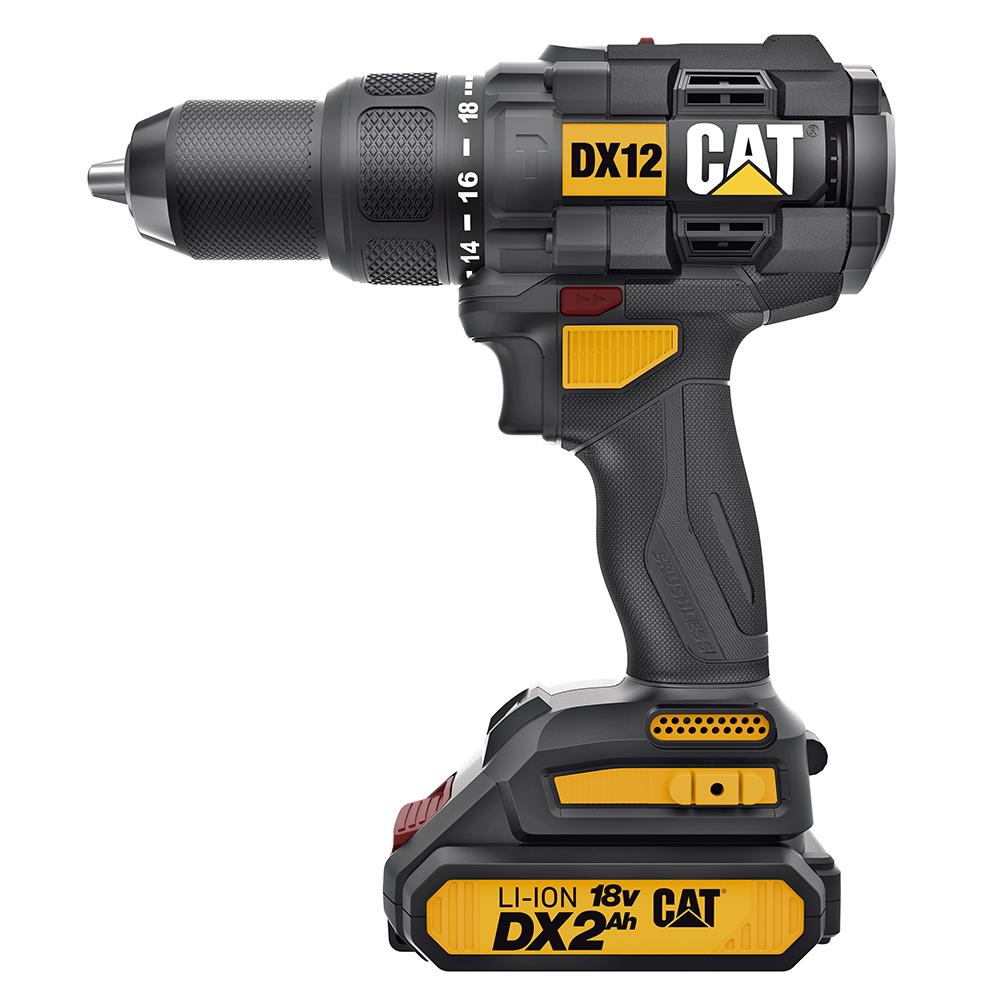 cat-dx12-18volt-2-0ah-li-ion-cift-akulu-komursuz-profesyonel-sarjli-darbeli-matkap-15220
