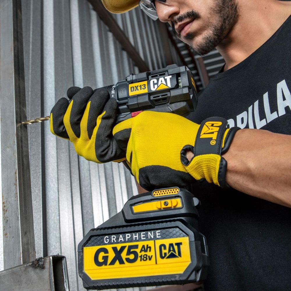 cat-dx13ba-18volt-5-0ah-graphene-li-ion-cift-akulu-komursuz-profesyonel-darbeli-matkap-45-prc-aksesuar-17010