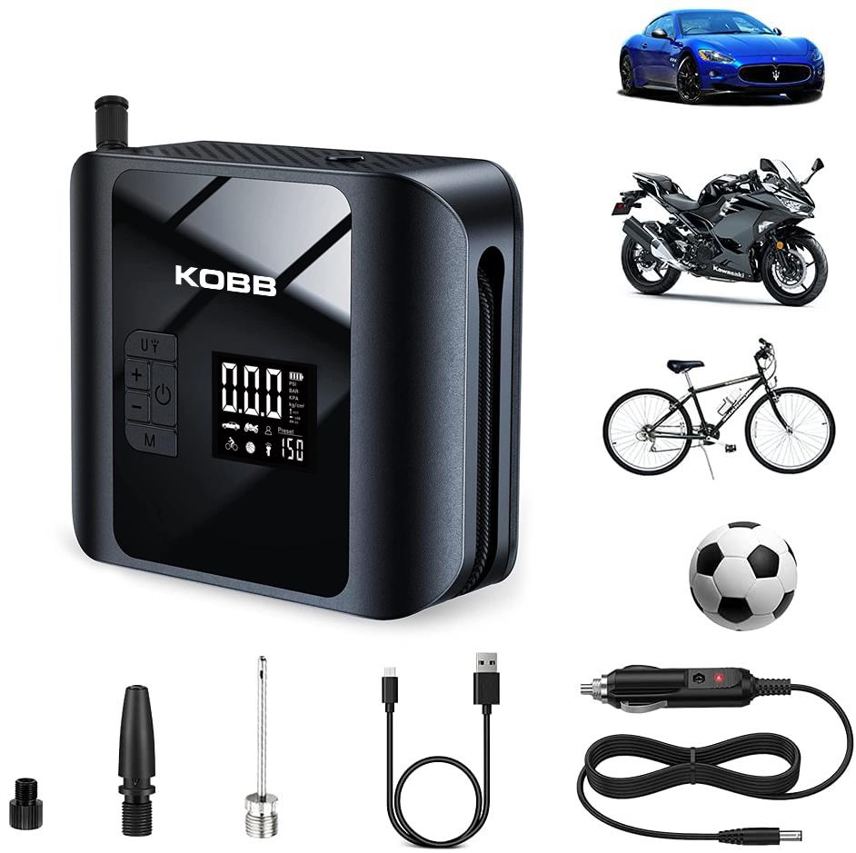 kobb-kb420-12volt-sarjli-li-ion-150-psi-tasinabilir-dijital-basinc-gostergeli-led-aydinlatmali-akilli-lastik-sisirme-pompasi-sos-13001