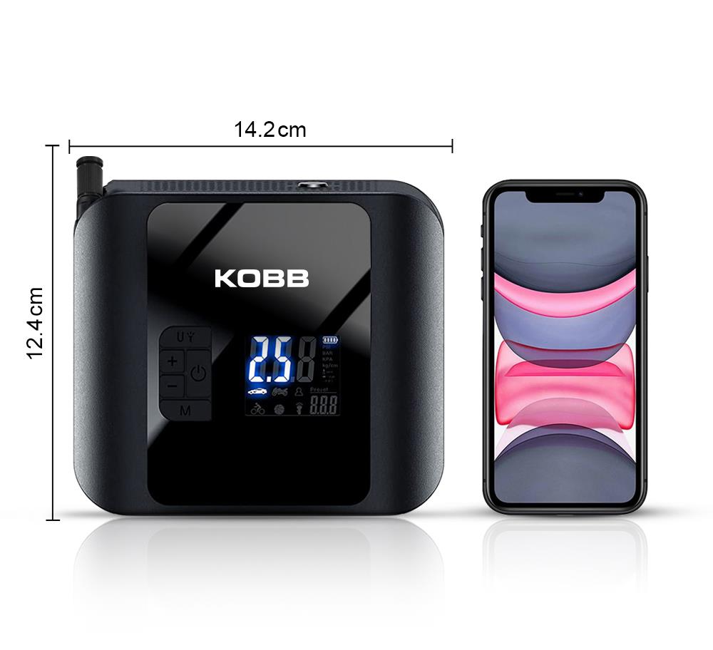 kobb-kb420-12volt-sarjli-li-ion-150-psi-tasinabilir-dijital-basinc-gostergeli-led-aydinlatmali-akilli-lastik-sisirme-pompasi-sos-13003