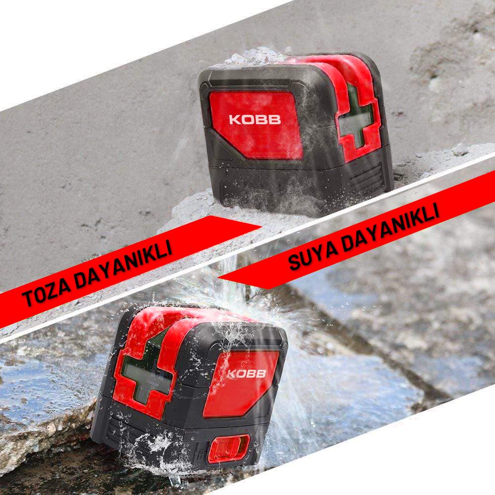 kobb-kbl92gtp-30-metre-profesyonel-yatay-ve-dikey-otomatik-hizalamali-yesil-capraz-cizgi-lazer-2-noktali-sakul-lazer-distomat-mini-tripod-tripod-13245