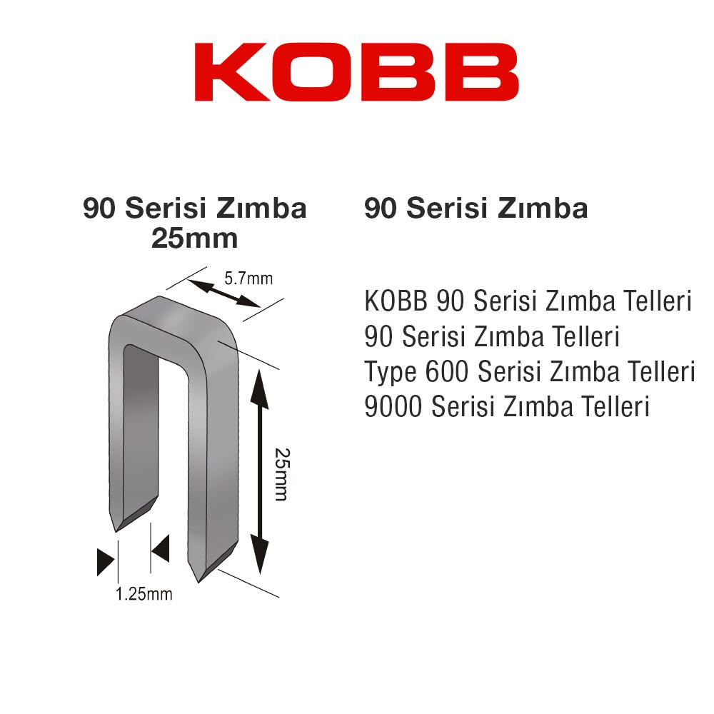 kobb-kbz9025-25mm-2500-adet-90-serisi-agir-hizmet-tipi-zimba-teli-15119