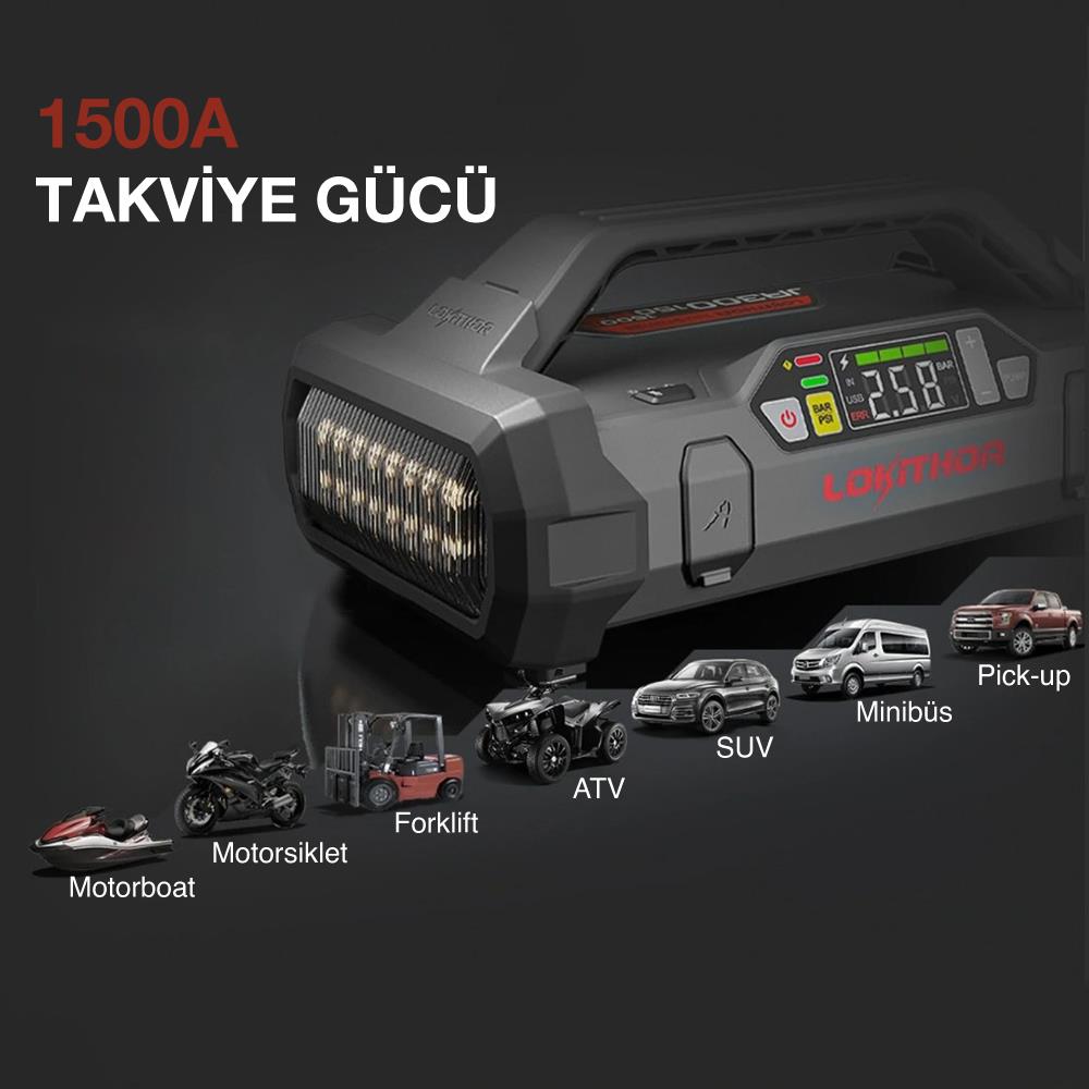 lokithor-ja300-12v-1500amp-li-polimer-akilli-aku-takviye-pompa-powerbank-led-lamba-17919