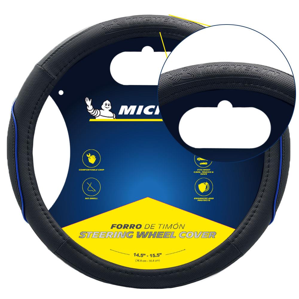 michelin-mc1003naz-premium-suni-deri-direksiyon-kilifi-mavi-19792