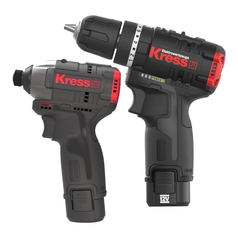kress-kug02-12volt-2-0ah-li-ion-cift-akulu-komursuz-profesyonel-sarjli-darbeli-matkap-komursuz-darbeli-tornavida-kombo-set-20040