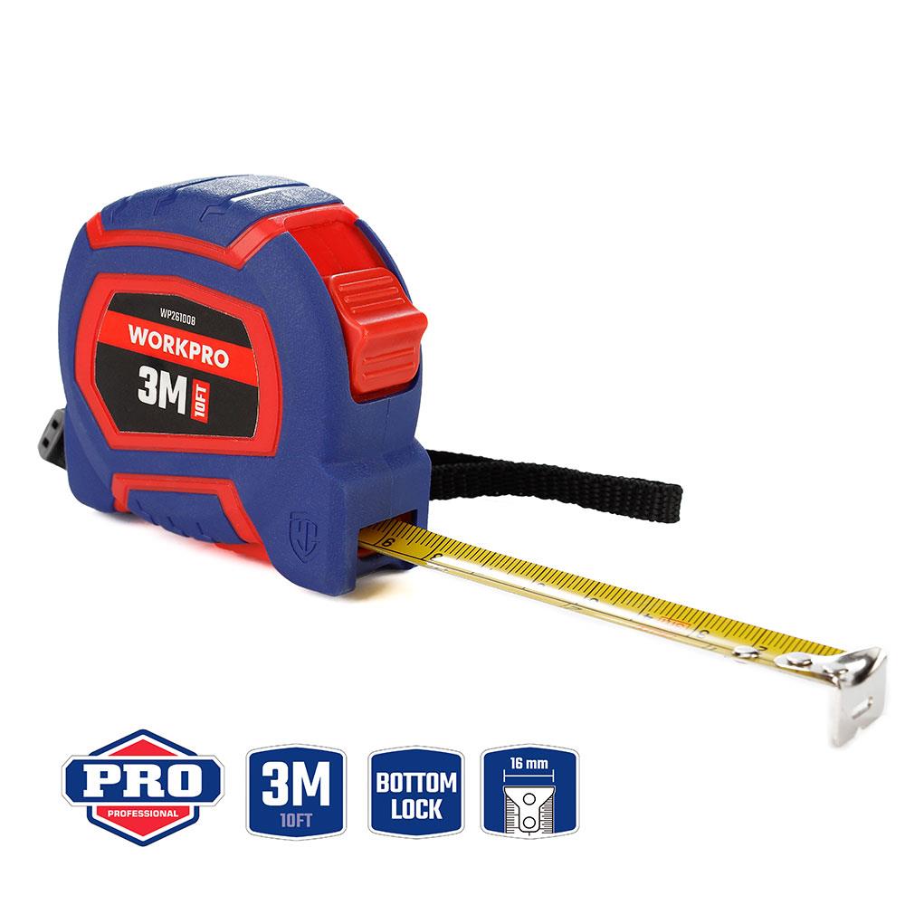 workpro-wp261008-3mx16mm-10ft-naylon-kaplama-sari-celik-serit-metre-20756