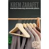 10'lu Lüks Krem Elbise Ceket Askısı - Ergonomik & Kaymaz Plastik Askı Seti -  Ahşap Görünümlü 722534