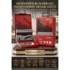 13 Parça 1.5-6.5 mm Alüminyum Metal Ağaç HSS Uçlu DIN 338RN Matkap Ucu Seti 723032