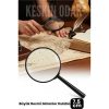 7.5 cm Optik Lensli El Tipi Büyüteç | Profesyonel Okuma, Hobi, Koleksiyon Merceği