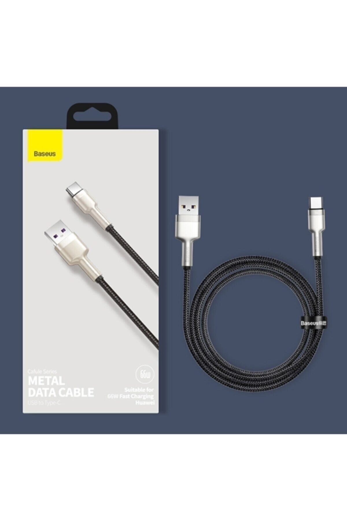 cafule-66w-metal-usb-to-type-c-hizli-sarj-kablosu-100cm-siyah-7709
