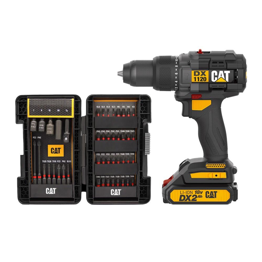 cat-dx1120-18volt-2-0ah-li-ion-cift-akulu-komursuz-profesyonel-sarjli-darbeli-matkap-da01902-45-pa-274705