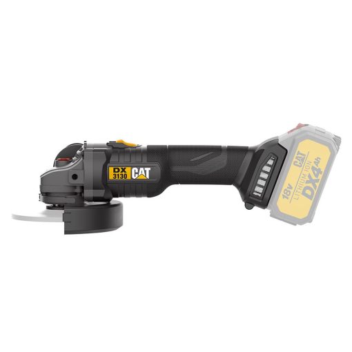 CAT DX3130B 18Volt 125mm Kömürsüz Profesyonel Avuç Taşlama (Akü Dahil Değildir)