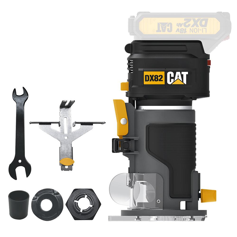 cat-dx82b-18volt-sarjli-komursuz-6mm-devir-ayarli-profesyonel-avuc-ici-el-frezesi-formika-tiraslama-43550