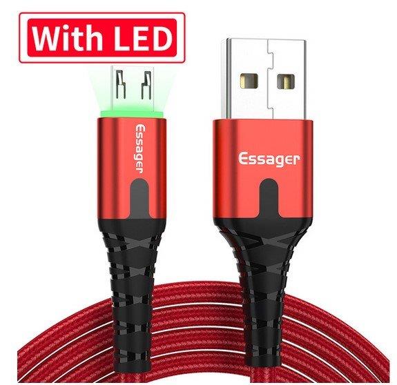 essager-3a-usb-type-c-ledli-kablo-100cm-9616