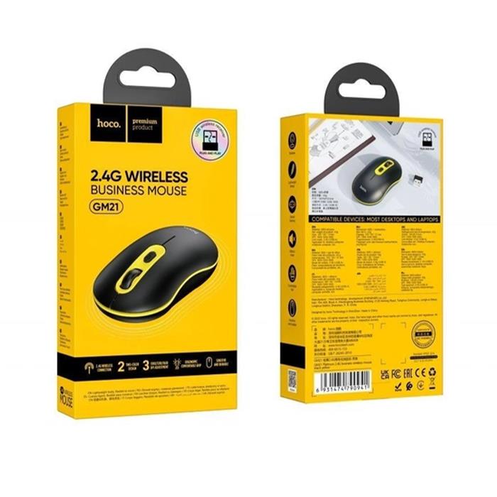 hoco-gm21-platinium-1600dpi-2-4g-bluetooth-kablosuz-optik-mouse-siyah-10928