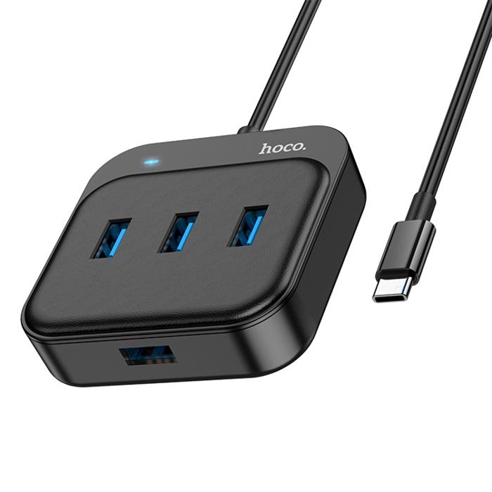 hoco-hb31-4in1-type-c-to-4x-usb3-0-hub-cevirici-donusturucu-adaptor-0-2m-11594