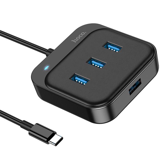 hoco-hb31-4in1-type-c-to-4x-usb3-0-hub-cevirici-donusturucu-adaptor-0-2m-11595