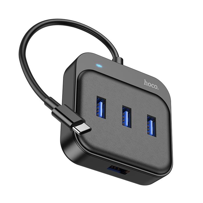 hoco-hb31-4in1-type-c-to-4x-usb3-0-hub-cevirici-donusturucu-adaptor-0-2m-11596