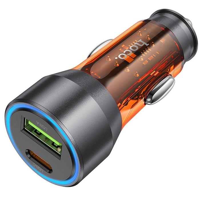hoco-nz12a-action-pd43w-usb-type-c-hizli-sarj-arac-cakmakli-sarj-aleti-siyah-61651