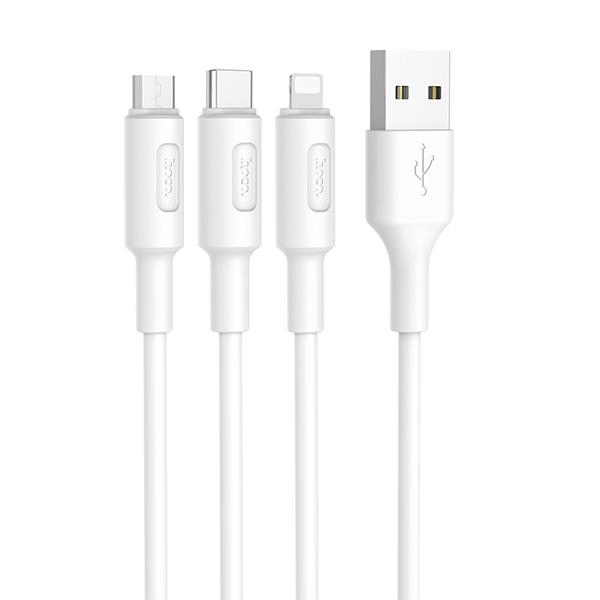 hoco-x25-3in1-sarj-ve-data-kablosu-1m-136257