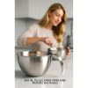 Inox Çelik Profesyonel Ölçülü Karıştırma Kabı - 400 ml Sos & Hazırlık Şefi Serisi