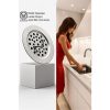 Kilitli Paslanmaz Lavabo Süzgeci - Akıllı Tahliye ve Tam Süzme Teknolojisi (5.5 cm)