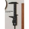 Lorenzo Vivaldi Serisi Mini Hassas Kumpas (8 cm Ölçüm) Kompakt Cep Boy Cetvel 722906