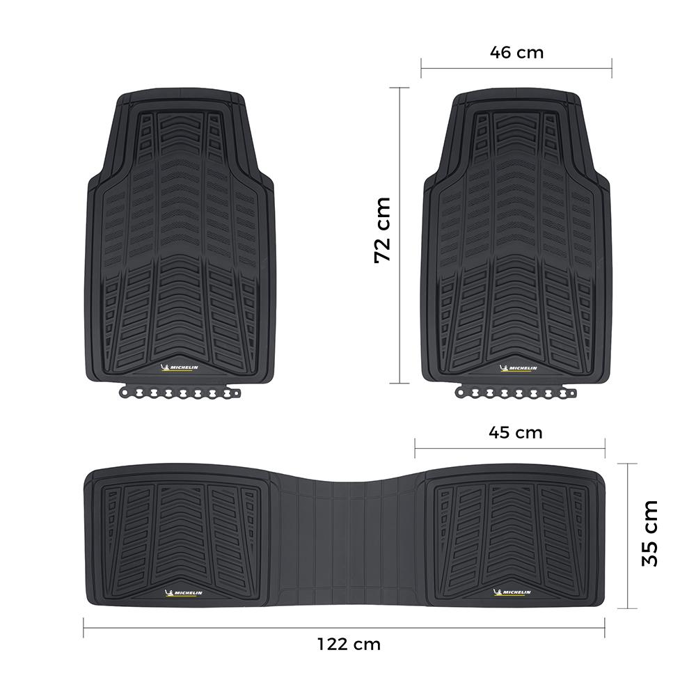 michelin-mc33863-tum-araclara-uyumlu-3-parca-universal-3d-havuzlu-oto-paspas-134540