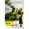 Profesyonel 8 Modelli Metal Basınçlı Sulama Tabancası Seti | Ayarlanabilir Jet | Hortum Konnektörlü 722523