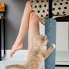 Shed Pal Kedi Tırmalama Halısı Her Ebat Masa ve Sandalye Ayağına Bağlanabilen Kedi Tırmalama Halısı