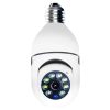 Zhltools Wifi 360 Panoramik Ampul Kamera Gece Görüş Ses Akıllı Hareket Algılayıcı