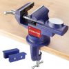 WORKPRO WP233010 65mm 360° Döner Tabanlı Örslü Profesyonel Mini Tezgâh Mengene