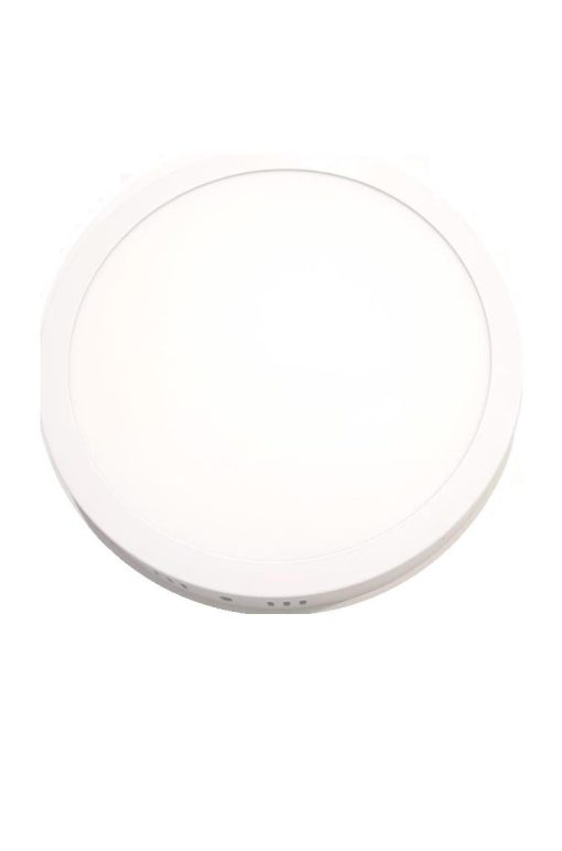 Zhltools 18 Watt Sıvaüstü Yuvarlak Led Panel Beyaz Kasa Beyaz Renk 1800 Lümen