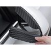 Zhltools Araba Ayna Yağmur Koruyucu Siper Karbon Desenli