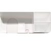 Zhltools Banyo Saç Kurutma Makinası Organizeri Beyaz
