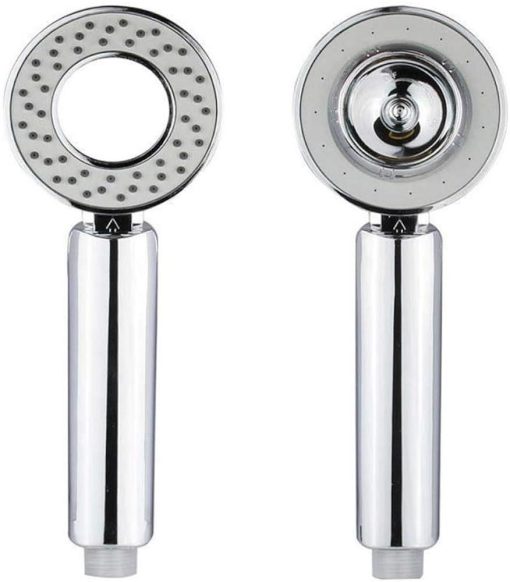 Zhltools Çift Taraflı Yüksek Basınç Su Akıtan Şampuan Hazneli Duş Başlığı
