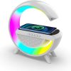 Zhltools Kablosuz Şarj Standlı 5w Rgb Aydınlatmalı Bluetooth Hoparlör