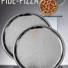Zhltools Lahmacun Pizza Pide Pişirme Tepsisi 36 CM 2 li SET
