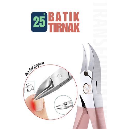 Zhltools Tırnak Batık Makası Pedikür Makası Tungsten Çelik Profesyonel