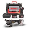CAT DXKR1SET DX3130B + KUB30.2 18Volt 4.0Ah. Çift Akülü Şarjlı Kömürsüz Profesyonel Ortak Akülü Kombo Set