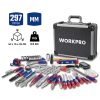 WORKPRO WP209100 297 Parça CR-V Profesyonel El Aleti Tamir Seti Tamir Bakım Çantası