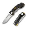 CAT DA980010 Kemer Askı Kancalı Katlanabilir 12CM Paslanmaz Çelik Kamp Çakısı