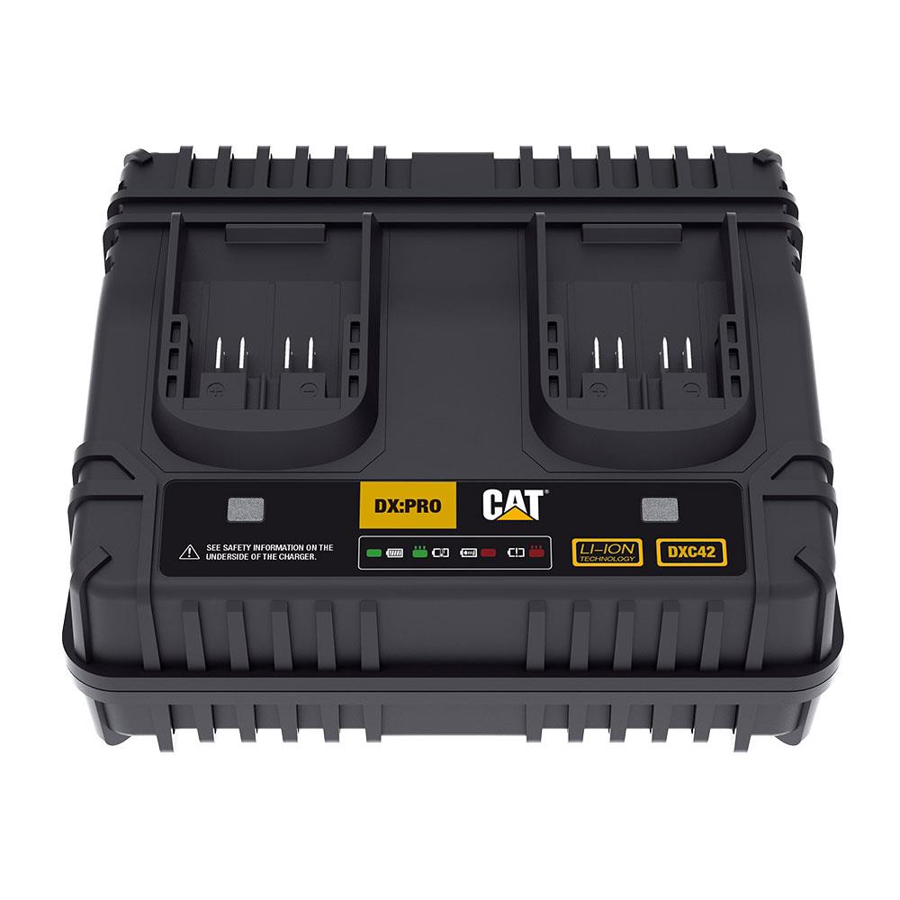 cat-dxc42-18volt-li-ion-one-for-all-profesyonel-ikili-hizli-aku-sarj-cihazi-43555