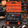 Oto4 Germany Cr-v Max 1/4 Cırcırlı 53 Parça Lokma Anahtar Takımı Bits Uç Seti Tam Set