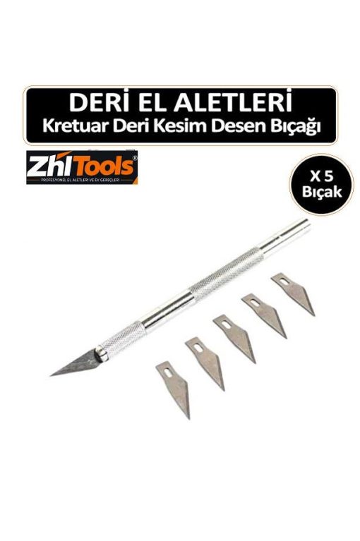 Zhltools Kretuar Kesim Desen Bıçağı Seti Kretuar Kesici