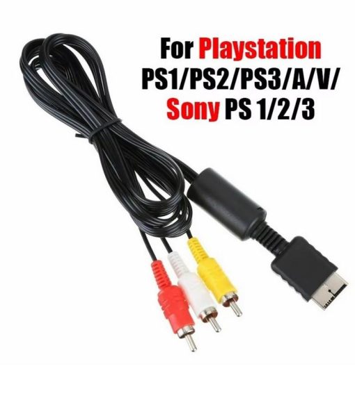 Zhltools Song Ps1 Ps2 Ps3 Av Ses ve Görüntü Kablosu 1 Metre