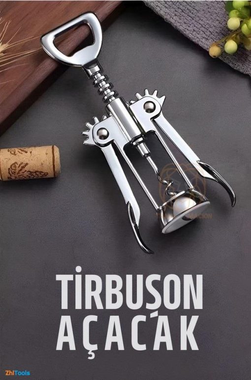 Zhltools Tirbuşon Şarap Açacağı ve Şişe Açacağı